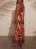 LA Angels Jumpsuit bruin/rood/oranje