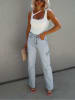 LA Angels Top in Creme