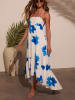 LA Angels Jurk wit/blauw