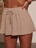 LA Angels Shorts in Taupe