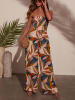 LA Angels Jumpsuit in Beige/ Anthrazit