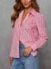 LA Angels Blouse roze/wit