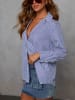 LA Angels Blouse blauw/wit