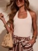 LA Angels Top in Creme