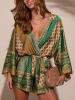 LA Angels Jumpsuit camel/groen
