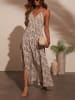 LA Angels Kleid in Creme/ Schwarz