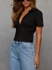 LA Angels Bluse in Schwarz