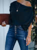 LA Angels Bluse in Schwarz