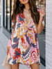 LA Angels Kleid in Pink/ Dunkelblau