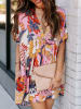 LA Angels Kleid in Pink/ Dunkelblau