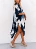 LA Angels Kimono in Dunkelblau/ Weiß