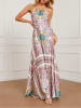 LA Angels Jurk wit/groen/roze