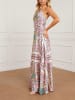 LA Angels Jurk wit/groen/roze