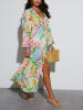 LA Angels Jurk groen/roze/wit