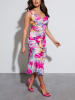LA Angels Kleid in Pink/ Hellblau