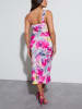 LA Angels Jurk roze/lichtblauw