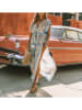 LA Angels Kleid in Beige/ Hellblau
