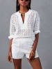LA Angels Bluse in Weiß