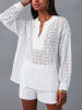LA Angels Bluse in Weiß