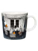 Moomin Tasse ''True to its origins'' in Schwarz/ Weiß - 300 ml