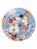 Moomin Talerz "Family Time" ze wzorem do serwowania - Ø 30 cm