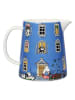 Moomin Theekan "Moominhouse" blauw/rood - 1 l