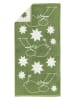 Moomin Duschtuch "Stars" in Grün/ Weiß - (L)140 x (B)70 cm