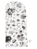 Moomin Ofenhandschuh in Weiß/ Schwarz - (L)35 x (B)15 cm