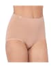 Sloggi Pełne figi high waist (3 pary) w kolorze beżowym