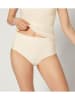 Sloggi Pełne figi high waist w kolorze kremowym