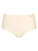 Sloggi Pełne figi high waist w kolorze kremowym