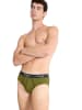 Sloggi 2-delige set: slips groen/grijs