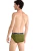 Sloggi 2-delige set: slips groen/grijs