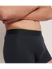 Sloggi 2er-Set: Boxershorts in Grau/ Schwarz