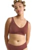 Sloggi Bustier "Zero Feel" in Hellbraun