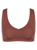 Sloggi Bustier "Zero Feel" in Hellbraun