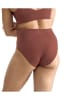 Sloggi Figi high waist "Zero Feel" w kolorze brązowym