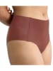 Sloggi Figi high waist "Zero Feel" w kolorze brązowym