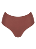 Sloggi Figi high waist "Zero Feel" w kolorze brązowym