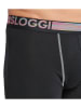 Sloggi 2er-Set: Boxershorts in Schwarz/ Blau