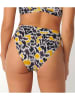 Sloggi Bikini-Hose in Schwarz/ Gold