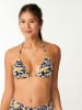 Sloggi Bikini-Oberteil in Schwarz/ Gold
