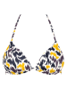 Sloggi Bikini-Oberteil in Schwarz/ Gold