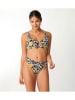 Sloggi Bikini-Oberteil in Schwarz/ Gold
