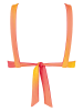 Sloggi Wende-Bikini-Oberteil in Pink/ Gelb