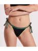 Sloggi Bikini-Hose in Grün/ Schwarz