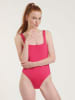 Sloggi Wende-Badeanzug in Pink/ Gelb