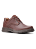 Clarks Leder-Schnürschuhe "Brawley Pace" in Braun
