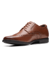 Clarks Leder-Schnürschuhe "Lea Howard" in Hellbraun