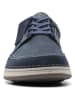 Clarks Skórzane mokasyny "Nature 5" w kolorze granatowym